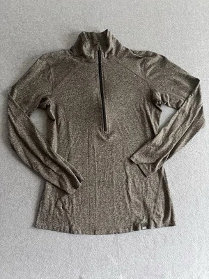 REI Co-op 1/4 Zip Shirt Womens M Gray Long Sleeve Lightweight Pullover Active - Image 1 of 4