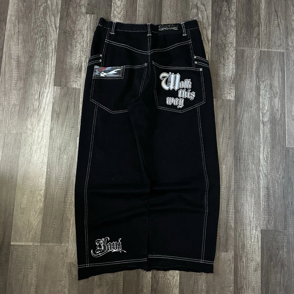 Vintage Y2K Grail Karl Kani Baggy Jeans Jnco Style - Image 1 of 4