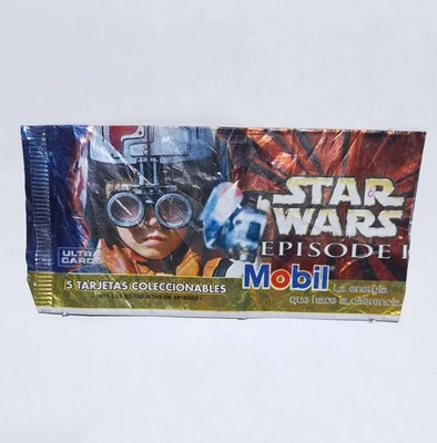 Cartões promocionais Star Wars Episódio I Mobil envelope vazio Peru 1999 TCG RARO - Imagem 1 de 4