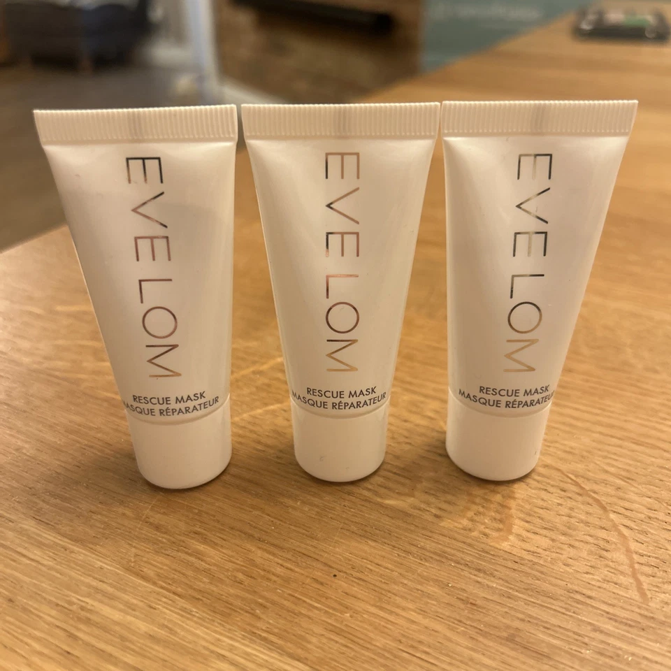 EVE LOM Rescue Mask - 15ml Travel Size x 3 - Image 1 of 1