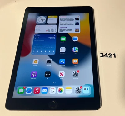 Apple iPad Air 2 64GB Cellular, 9.7in  Space Grey - Image 1 of 2