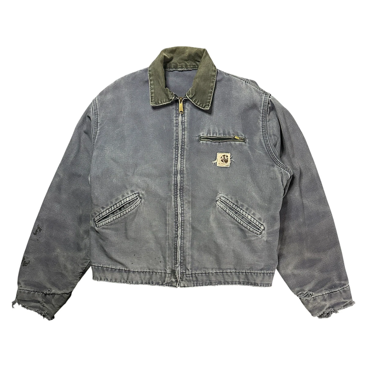 ジャケット・アウター Carhartt Detroit Jacket j97 M Sandstone Blanket-Lined Detroit Jacket | Carhartt Reworked