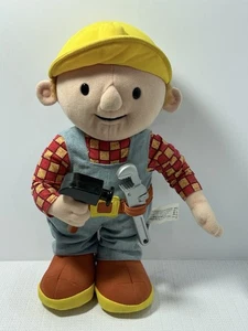 Vintage Bob The Builder Plush Toy stuffed Hasbro Playskool 2001 10” - Picture 1 of 17