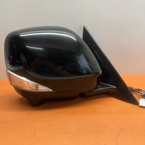 2011 2012 Infiniti QX56 Power Fold Right Side View Mirror Camera Black OEM RH RF - Picture 1 of 13