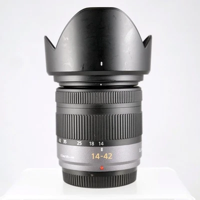 Panasonic Lumix G Vario 14-42mm F/3.5-5.6 Asph. Mega O.I.S. Zoom Lens - Image 1 of 4