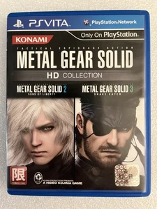 Metal Gear Solid HD Collection Asia English Version PLAYSTATION VITA SONY - Picture 1 of 4
