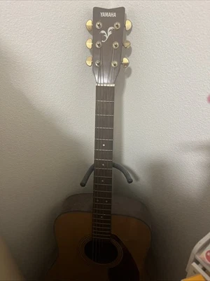 Yamaha FG-75 Acoustic Guitar Dreadnought Vintage Red Label, Japan - Image 1 of 3