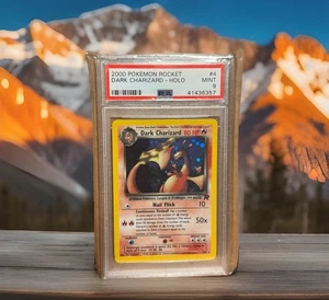 Pokémon Team Rocket #4 Dark Charizard-Holo 2000 PSA 9 - Imagen 1 de 6