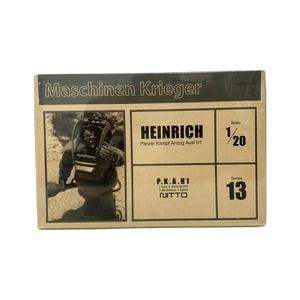 Nitto Science Ma.K. Machinen Krieger 1 20 HEINRICH Plastic Model Damage Details - Picture 1 of 3