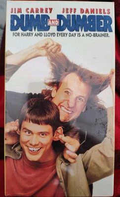 Dumb and Dumber (VHS, 1995) Jim Carrey Jeff Daniels BRAND NEW with Watermarks - Image 1 of 3