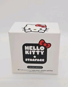 Hello Kitty Star Face Hydrocolloid 32 Pimple Patches Refillable Compact New Boxe - Picture 1 of 7