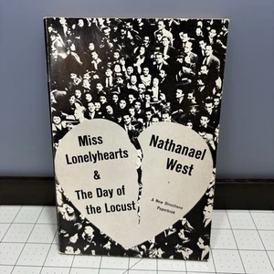 Vtg Day Of The Locusts & Miss Lonelyhearts Book 1930s Nathanael West Novels 1969 - Imagen 1 de 16