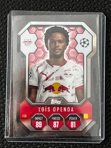 CARD TOPPS MATCH ATTAX 2024/25 BOUCLIER SHIELD LOIS OPENDA LIEPZIG # SH 12 - Foto 1 di 2