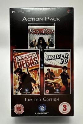 PSP Limited Edition Action Pack (2009), UK Pal, Brand New Sony Factory Sealed - Image 1 of 4