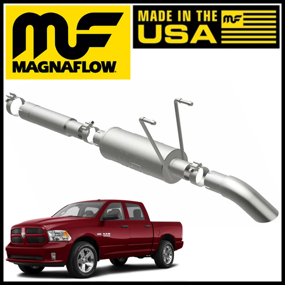 MagnaFlow Off-Road Pro Cat-Back Exhaust 适合 09-18 道奇 Ram 1500 3.7 升/4.7 升/5.7 升 — 第 1/4 张图片