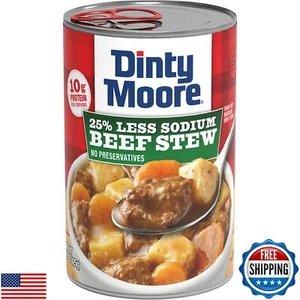 DINTY MOORE Beef Stew, 25% Less Sodium, 15 oz. can (12-pack) - Picture 1 of 5