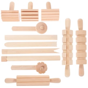 12 Pcs Kind Clay Texture Roller Für Heimwerker DIY -Handwerksbedarf - Bild 1 von 12