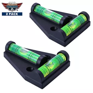 Leisure Coachworks RV T Level Bubble Level Multipurpose 2 Way Trailer 2 PACK - Picture 1 of 8