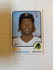 2022 Oneil Cruz Topps Heritage Rookie Card RC Pirates Top Prospect  #157