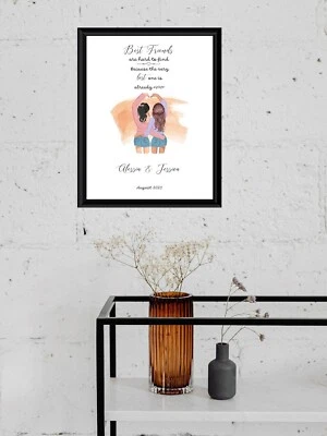 Best friends, Friends Gift, Gift for best friends, Gift idea. - Image 1 of 3