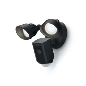 Ring Floodlight Cam Plus Outdoor Wired 1080p FHD Surveillance Camera, Black 2025 - Picture 1 of 3