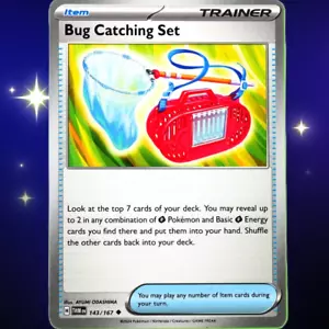 Juego de captura de insectos - Poco común - Juego de cartas coleccionables Pokémon Twilight Masquerade #143/167 - Imagen 1 de 4