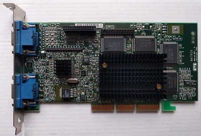 Matrox Millennium G400 Dual Head G4MDH4A32G - Scheda Video AGP 4X 32MB 2xVGA - Immagine 1 di 4