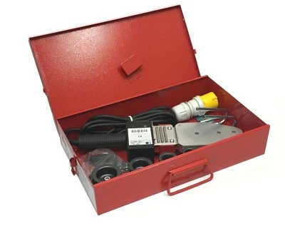 BARNES New 110v Eco Socket Fusion Welding Kit PPR Pipe Welder Aquatherm Wefatherm PP-R