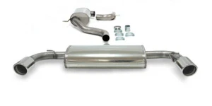 Sistema de escape Golf 6 GTI 76 mm con homologación CE acero inoxidable SIMONS - Imagen 1 de 1