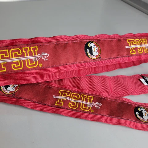 Florida State Seminoles FSU Football D Ring Belt 43 inches Cover