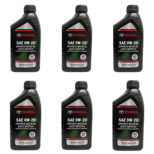 ACEITE 0W20 FULL SYNTHETIC TOYOTA OEM 00279-0WQTE-01 (6 quarts) - Picture 1 of 2
