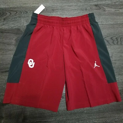 NIKE Air Jordan Oklahoma Sooners Alpha Dri fit Basketball Shorts Mens MEDIUM - Image 1 of 4