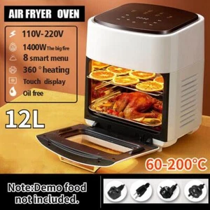 Air Fryer Electric Kitchen Convection Oven 12L Large Capacity Without Oil 1400W - Picture 1 of 13