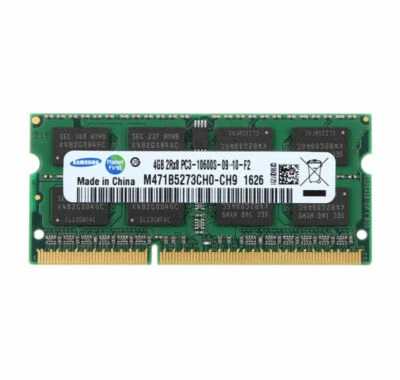 Mémoire RAM Samsung 4 Go 2RX8 DDR3 1333 MHz PC3-10600S pour ordinateur portable - Image 1 of 4