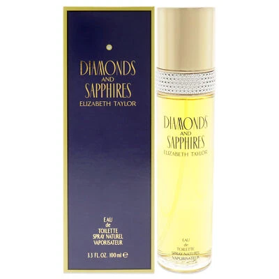 Diamantes y zafiros de Elizabeth Taylor para mujer - 3,3 OZ eau de parfum spray Foto 1 de 4