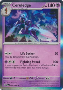 x1 Ceruledge - 098/193 - Holo Rare Pokemon SV02 Paldea Evolved M/NM - Picture 1 of 1