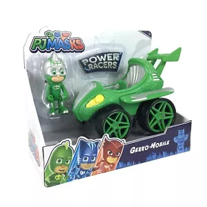 Figura de acción PJ Masks Gekko de 3,5"" pulgadas móviles carreras eléctricas vehículo solo juega - Imagen 1 de 3