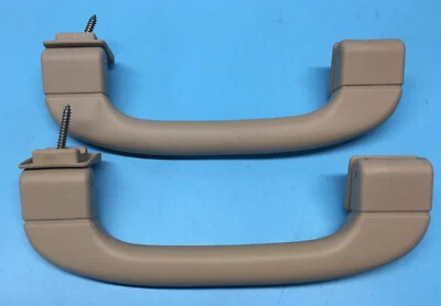 1998-2003 BMW 525i 528i 530i 540i E39 OEM OVERHEAD ROOF GRIP HANDLES *BEIGE* — 第 1/4 张图片