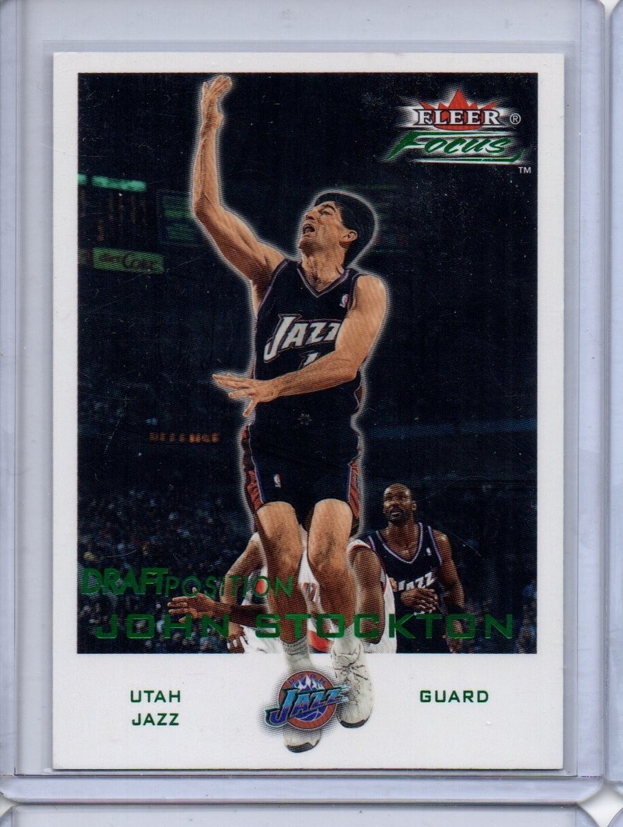 Fleer John Stockton Basketball 2000-01 Season Sports Trading Cards 