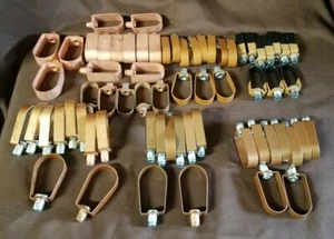 66 Appendiabiti ad anello a fascia regolabile tubo di rame da 3/4" a 1-1/2" - Foto 1 di 10