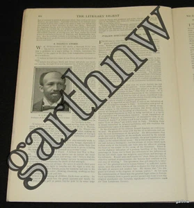 W.E.B. DUBOIS 1904 CREDO PHOTO FEATURE + HANS THE HORSE MATHEMATICIAN VON OSTEN - Picture 1 of 2
