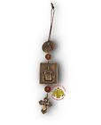 Orthodox Hanging Pendant Saint Spyridon Car Hanger Talisman Lucky Charm Icon