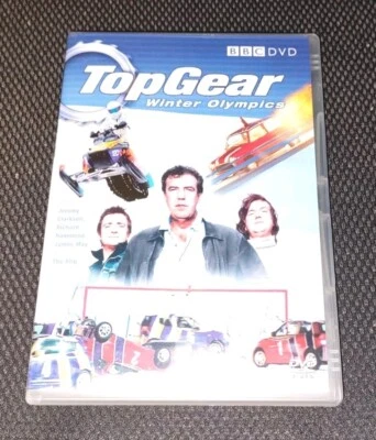 Top Gear WINTER OLYMPICS 2006 BBC PAL Region 2/4 DVD Jeremy Clarkson James May - Image 1 of 3
