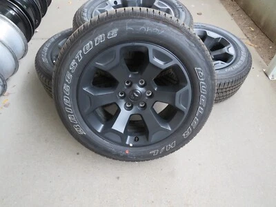 20" Dodge Ram 1500 BLACK CLAD Factory  Wheels Rims Tires NEW TAKE OFFS FREE SHIP - Image 1 of 4