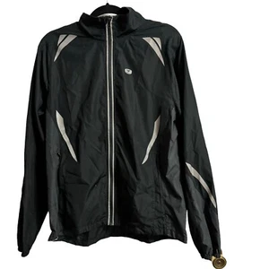 SUGOI Zap Jacket Olympian Blue Mens Large Repels Reflective Shell Cycle Run - Picture 1 of 7