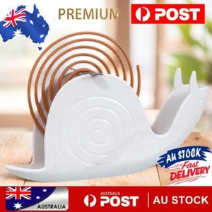 Snail Shape Mosquito Coil Holder Fireproof Household for Table Decorations Gifts - Picture 1 of 18