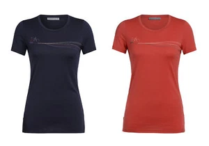 ICEBREAKER - Tech Lite Short Sleeve Low Crewe Cadence Damen - 150 g/m² Merino - Bild 1 von 3