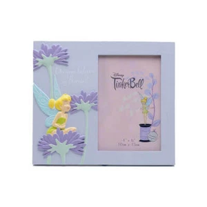 Cherish Memories With Beautiful Disney Tinker Bell 4" x 6" Resin Photo Frame - Picture 1 of 1