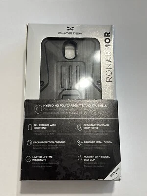 Ghostek Iron Armor Case with Kickstand Designed for Samsung J7 2018 - Black - Image 1 of 4