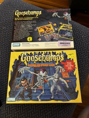 Goosebumps Shrieks and Spiders Board Game Parker Brothers 1995 R.L. Stine - Image 1 of 2